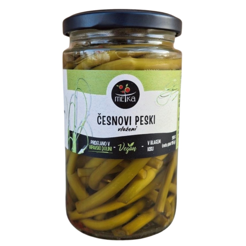 česnovi peski vloženi