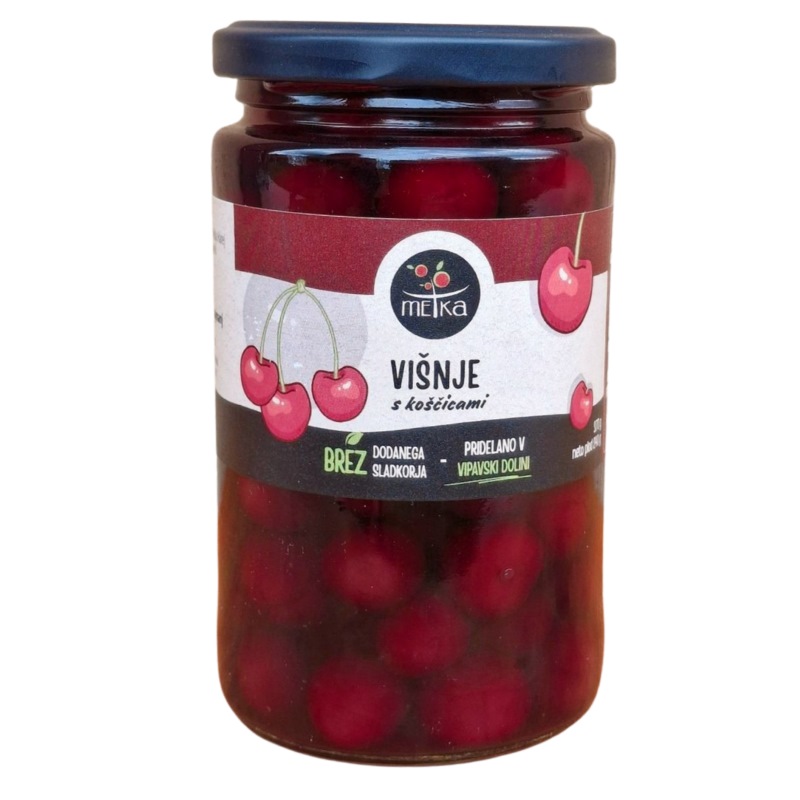 višnjev kompot brez sladkorja