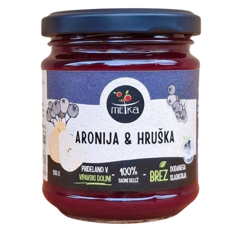 marmelada iz aronije brez sladkorja