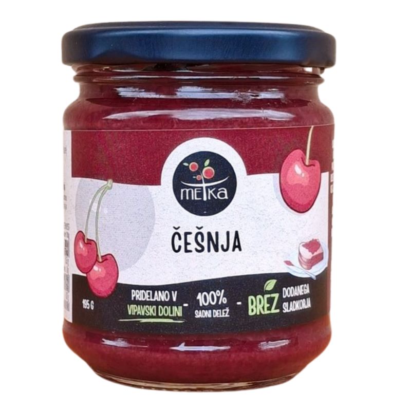 češnjeva marmelada brez sladkorja