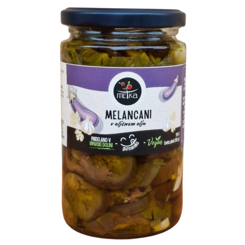 melancani v oljčnem olju