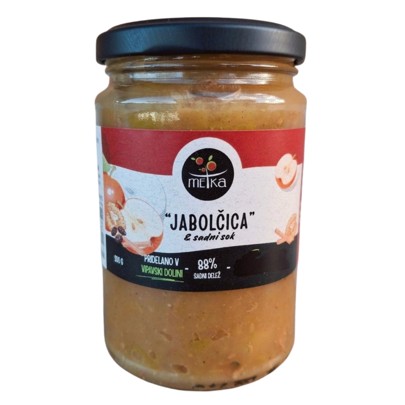 božična jabolčna marmelada jabolčica