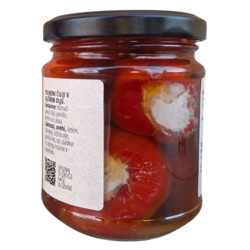 Polnjeni čiliji 190 g polnjeni čiliji vloženi polnjeni čiliji