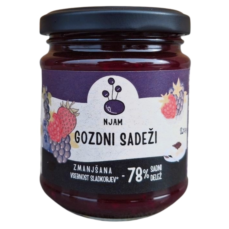 Marmelada iz gozdnih sadežev