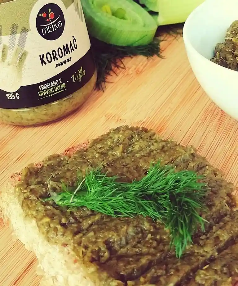 zelenjavni namaz koromač