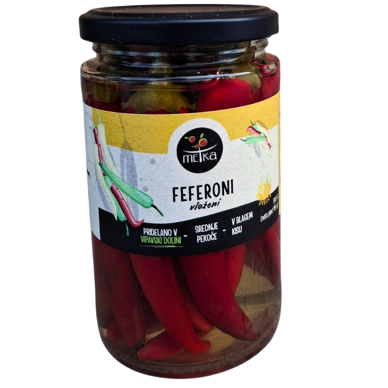 domači vloženi feferoni